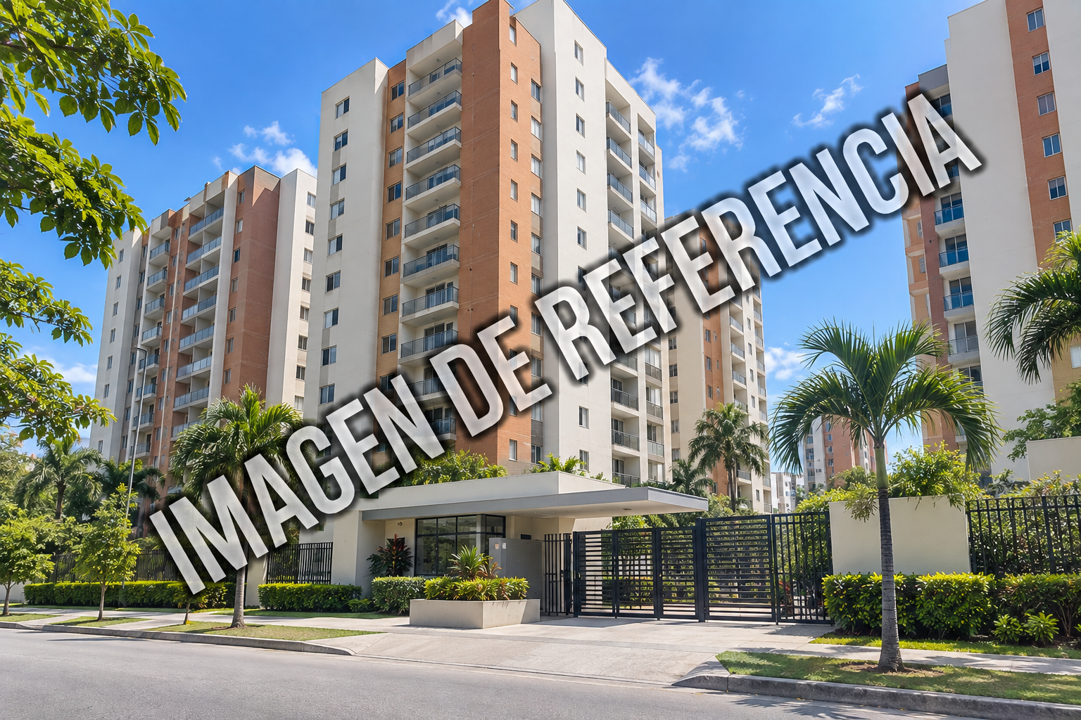 Imagen de referencia de edificio residencial en Barranquilla. Apartamento, código80871.