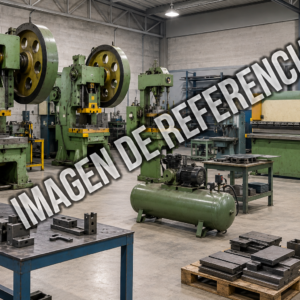 Imagen de referencia de maquinaria y herramientas de taller industrial. Código80866.