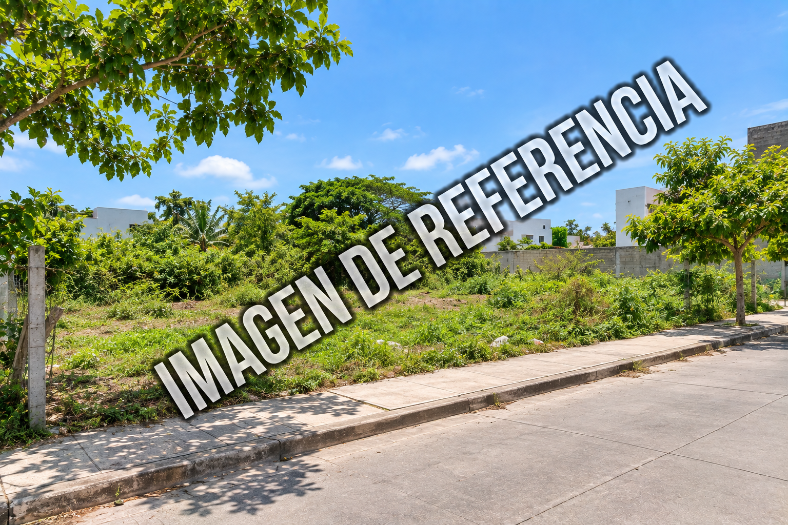 Imagen de referencia de lote urbano en Membrillal, Cartagena. Código80865.