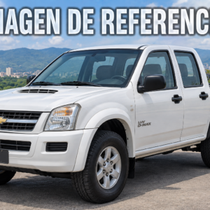 Imagen de referencia de Chevrolet LUV D-MAX blanca. Código80860, remate de posesión.