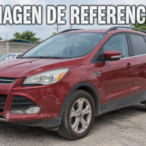 Imagen de referencia de Ford Escape rojo usado con daños visibles. Código80859.