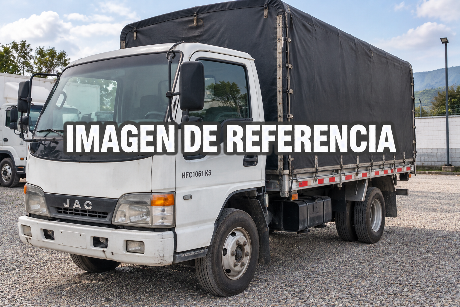 Imagen de referencia de camión JAC modelo 2008 — remate SUE308, código 80807