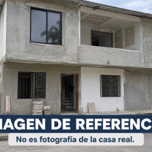 Imagen de referencia de casa en remodelación, no fotografía real. Remate 81048 Buenaventura.
