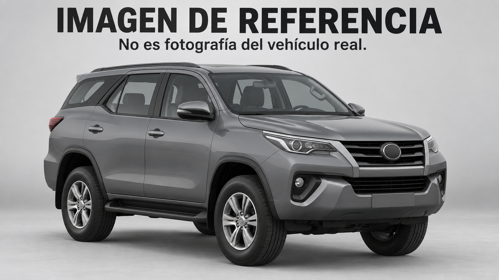 Imagen de referencia de camioneta, no fotografía del vehículo real. Remate 81046 Fortuner KGV588.
