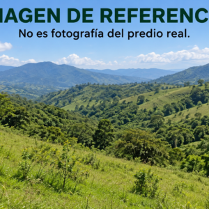 Imagen de referencia de predio rural, no fotografía real. Remate 81044 Guamalito Norte de Santander.