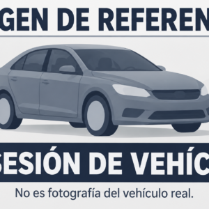 Imagen conceptual de referencia, no fotografía real. Remate 81041 posesión del vehículo IPL197.