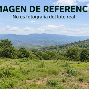 Imagen de referencia de lote campestre, no fotografía real. Remate 81039 Orquídea Apulo.