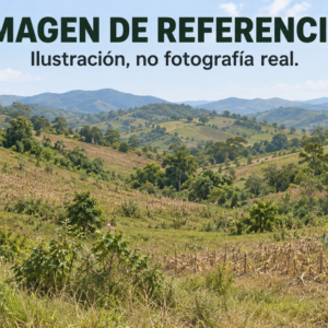 81033 — ilustración de referencia de predio rural La Barquereña en Anserma; no fotografía real.