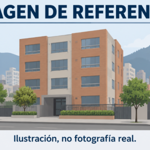 81027 — ilustración urbana de referencia en Bogotá; no fotografía del inmueble.