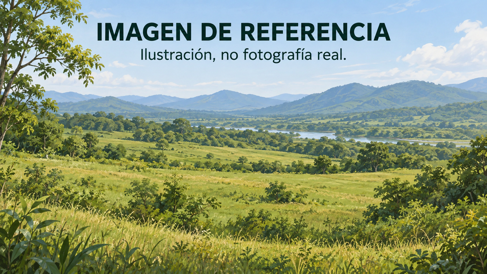81019 — ilustración de referencia del predio rural Los Acacios en Cimitarra; no fotografía real.