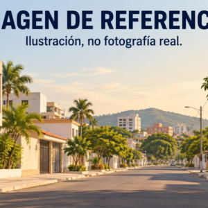 81015 — ilustración urbana de referencia en Barrancabermeja; no fotografía real del inmueble.