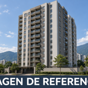 Imagen de referencia de torre residencial para el remate 81087, no fotografía del inmueble.