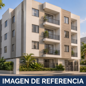 Imagen de referencia del remate 81085, edificio de apartamentos; no fotografía del inmueble.