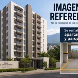 Imagen de referencia de apartamento y parqueadero en Ibagué para remate 81077.