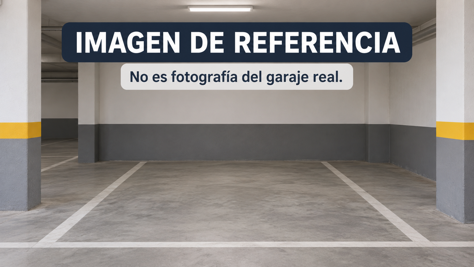 Garaje de referencia para remate 81075; no fotografía del garaje real.