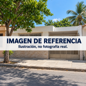 Ilustración genérica de inmueble urbano; no corresponde a la dirección ni es fotografía real.