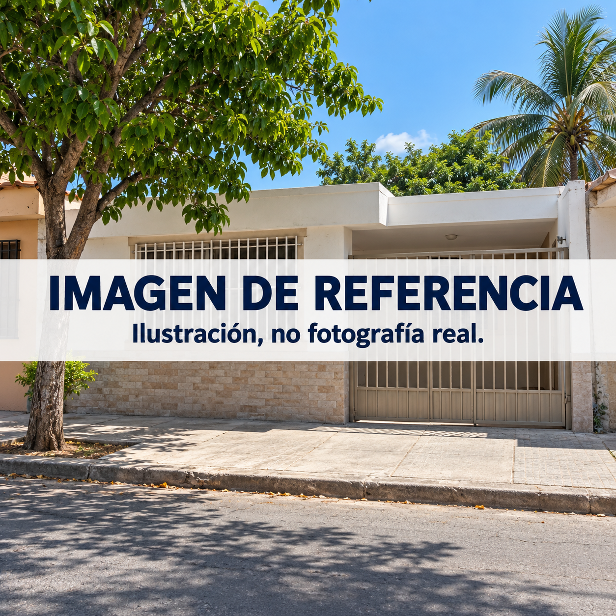 Ilustración genérica de inmueble urbano; no corresponde a la dirección ni es fotografía real.